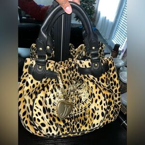 SOLD!!!!!!Vintage Animal print Juicy Couture Bag